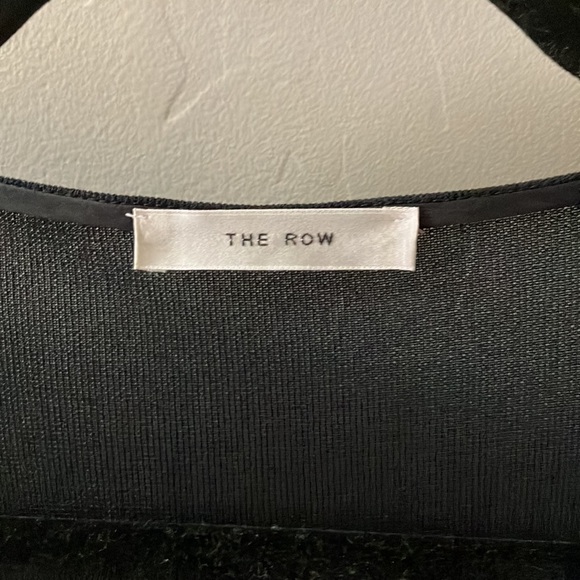 The Row Isara tie-front jersey cardigan - Picture 3 of 8